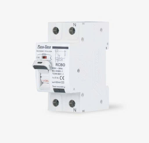 Aptomat chống giật 50A Rạng Đông