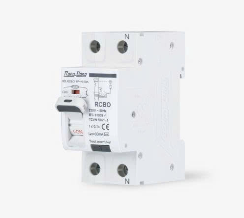 Aptomat chống giật 63A Rạng Đông