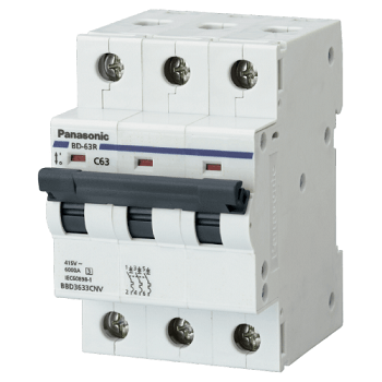 Aptomat MCB 3P Panasonic