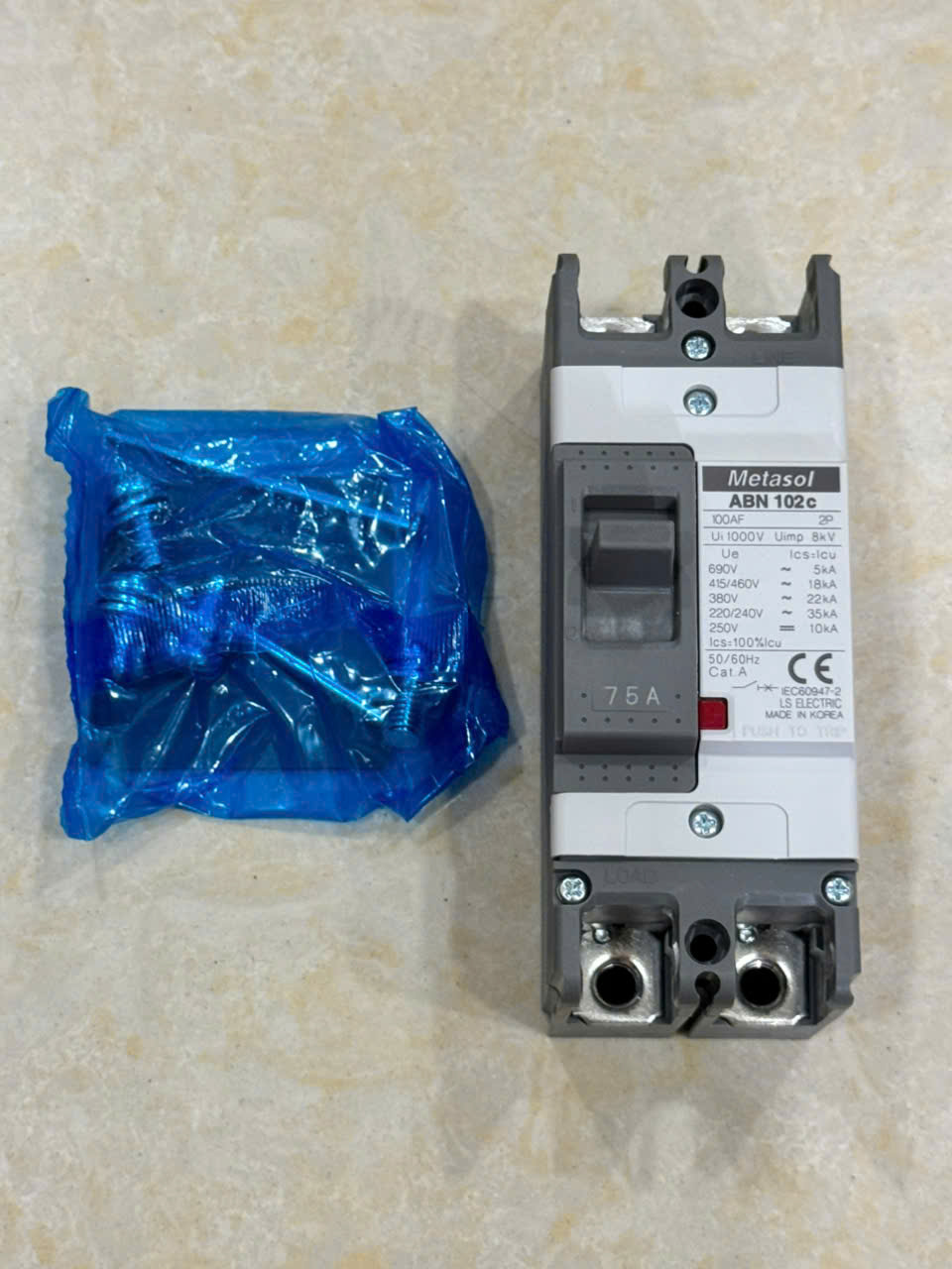 Aptomat MCCB 2P 75A 35KA LS