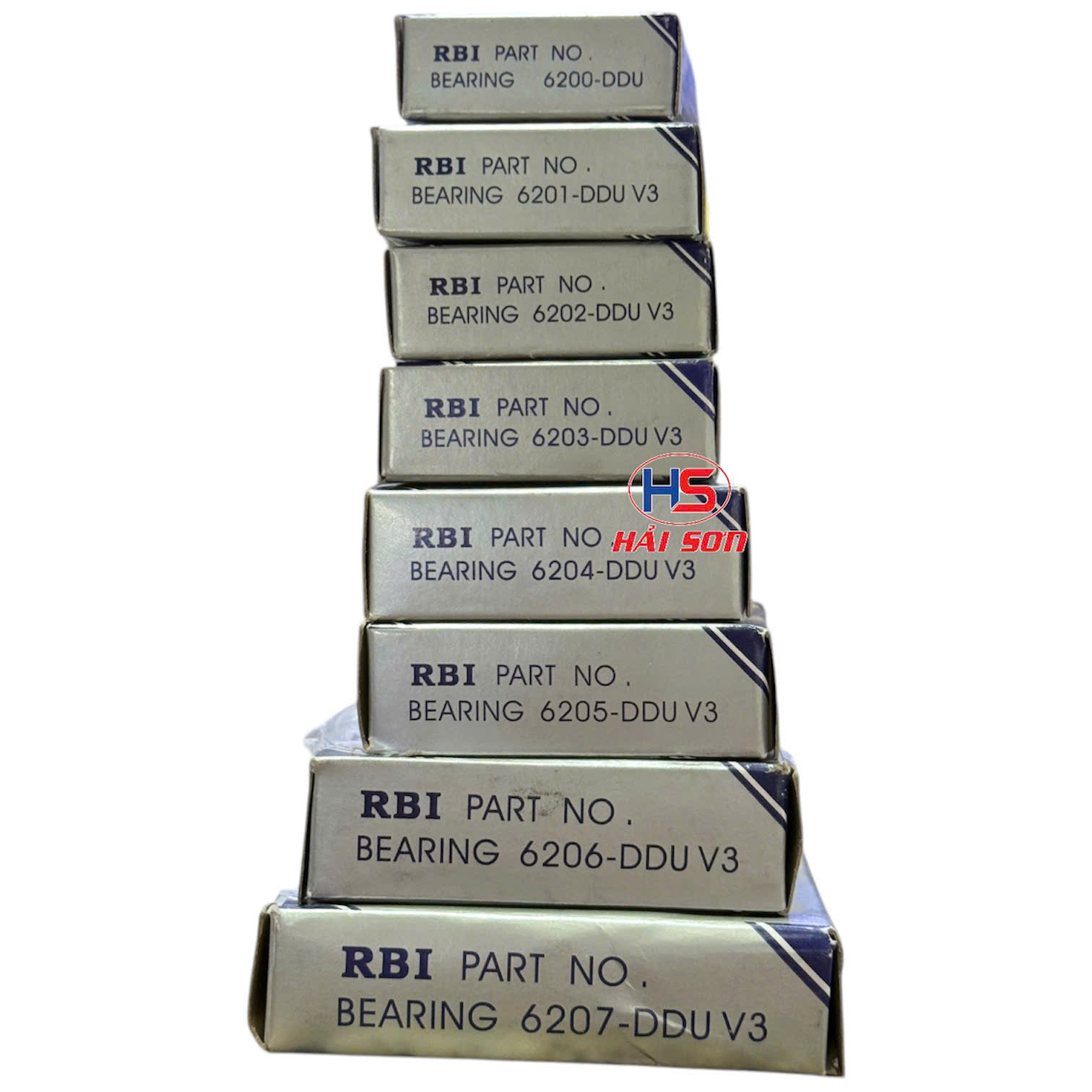 Bạc đạn RBI (6200, 6201, 6202, 6203, 6204, 6205, 6206, 6207, 6208, 6209, 6210)