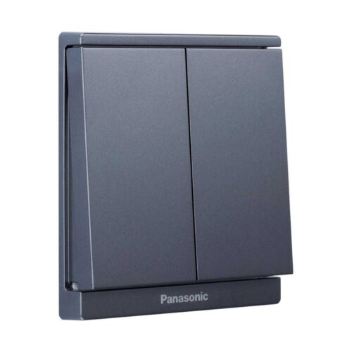 Bộ 2 công tắc B WMF503MYH Panasonic (xám ánh kim)