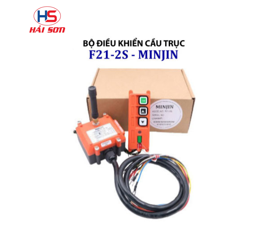 Bộ Điều Khiển Cầu Trục – Palang 2 Nút F21-2S MINJIN