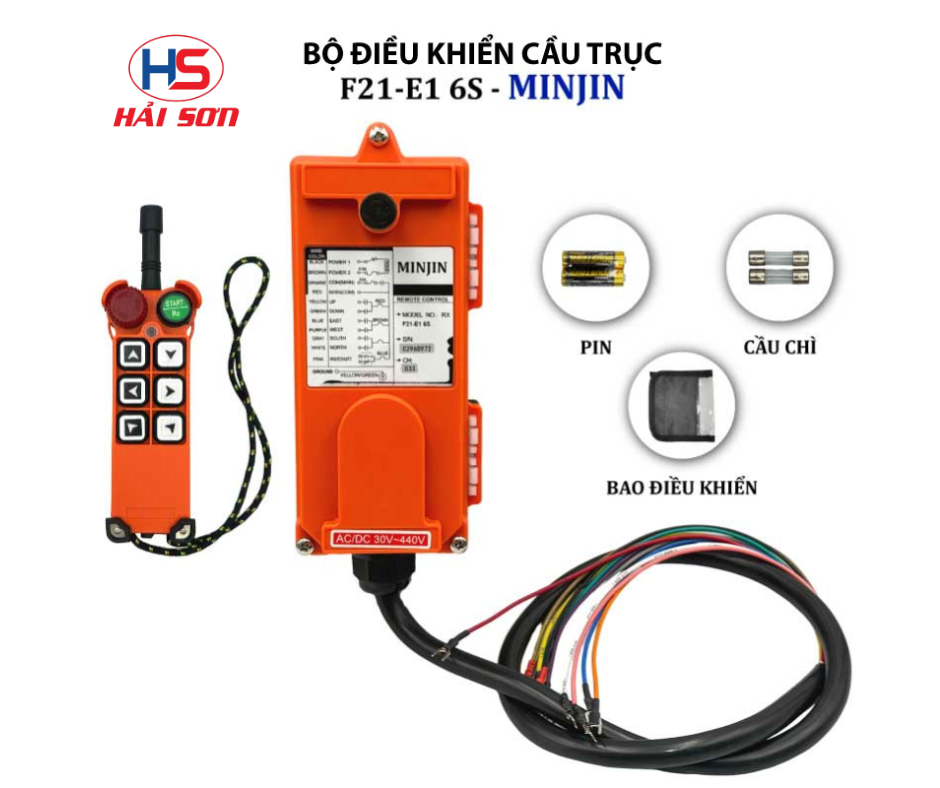 Bộ Điều Khiển Cầu Trục – Palang F21-E1 6S – MINJIN