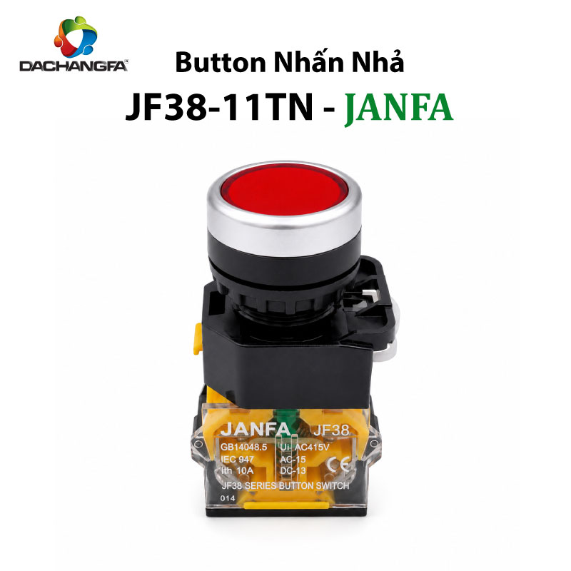 Button Nút Nhấn Nhả JF38-11TN – ø22 – JANFA