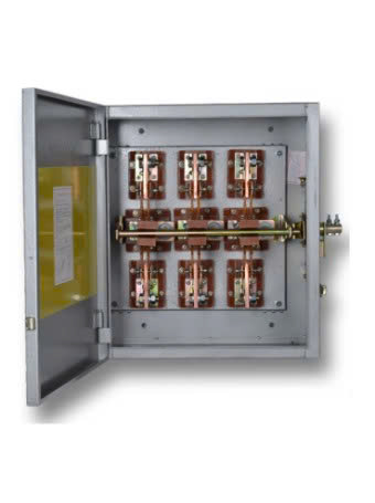 Cầu dao hộp Vinakip 3P 400A / đảo chiều (CH26)