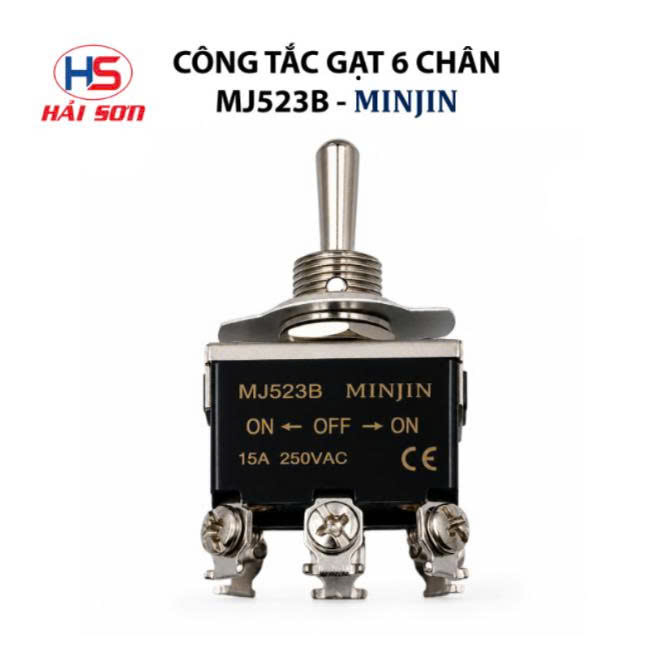 Công Tắc Gạt 6 Chân – MJ523B – MINJIN