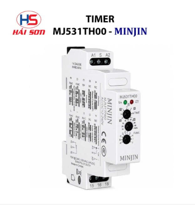 Công Tắc Hẹn Giờ – Timer Đa Năng MJ531TH00 – MINJIN