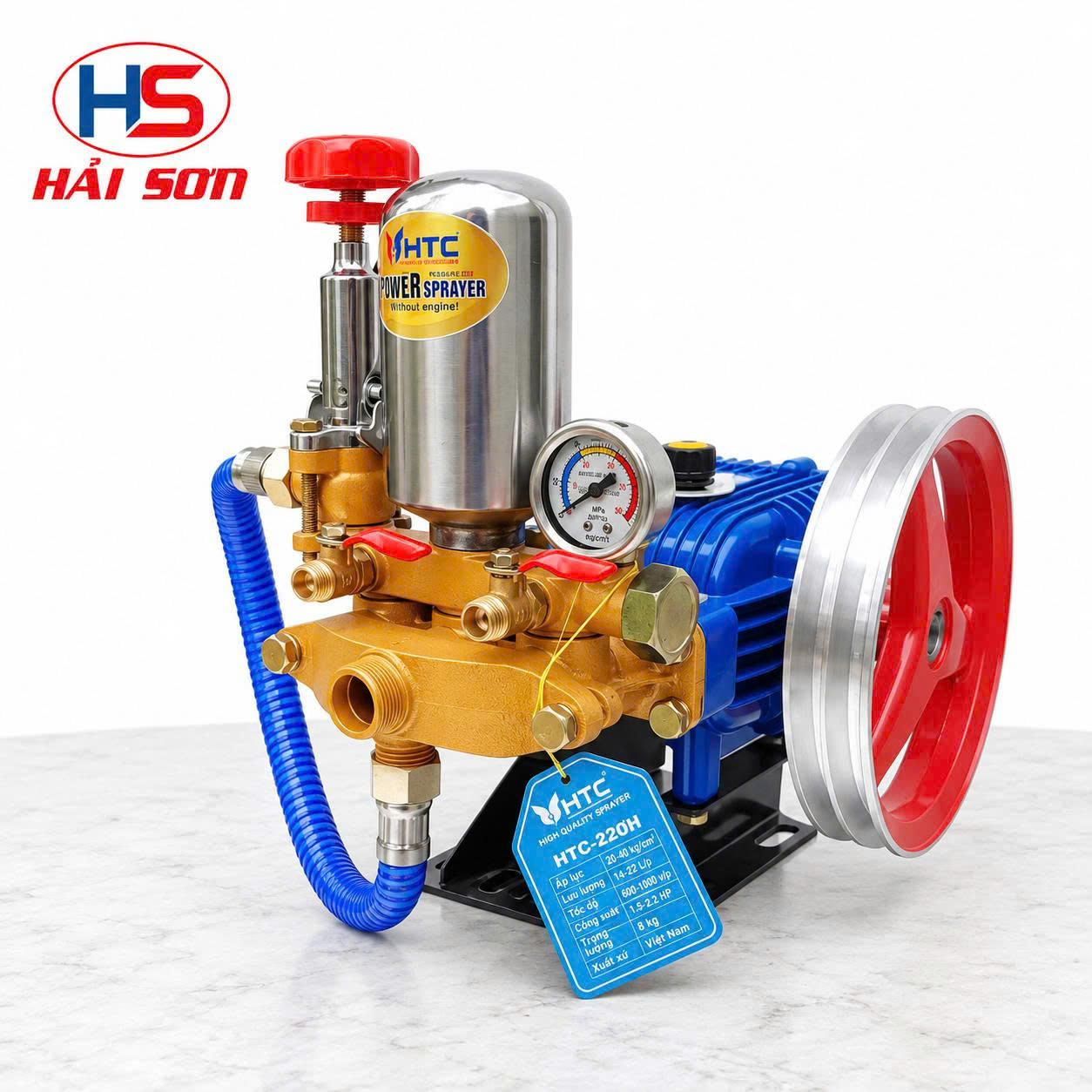 Đầu phun xịt HTC 22mm - ty inox