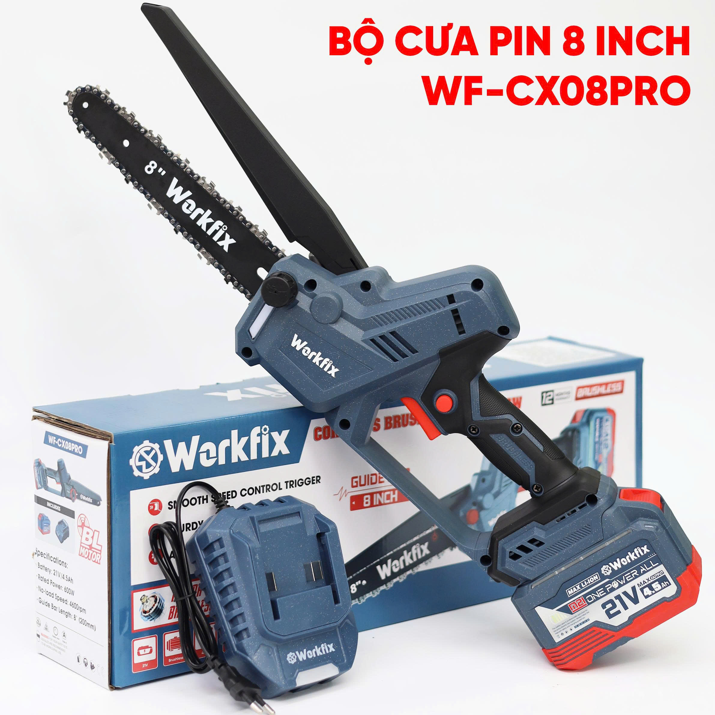 Dây xích các dòng máy BS-CS08, WF-CX08Pro, WF-CS08BL (bán lẻ)