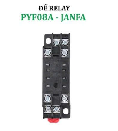 Đế Relay 8 chân nhỏ PYF08A JANFA