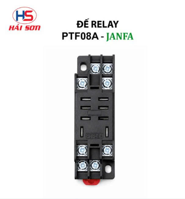 Đế Relay – PTF08A – JANFA (8 chân lớn)