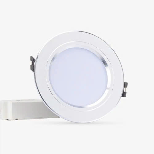 Đèn LED Downlight đổi màu AT10 110/10W Rạng Đông (viền bạc, viền vàng)
