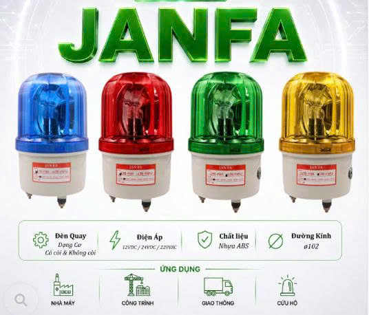 Đèn Quay – LTE-1101 – JANFA
