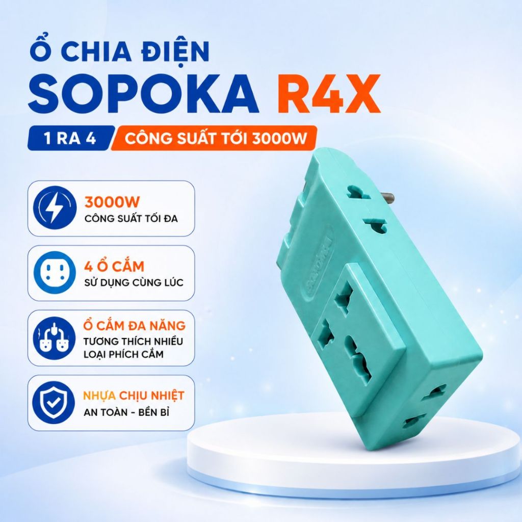 Ghim quay sopoka R4X (1-4)