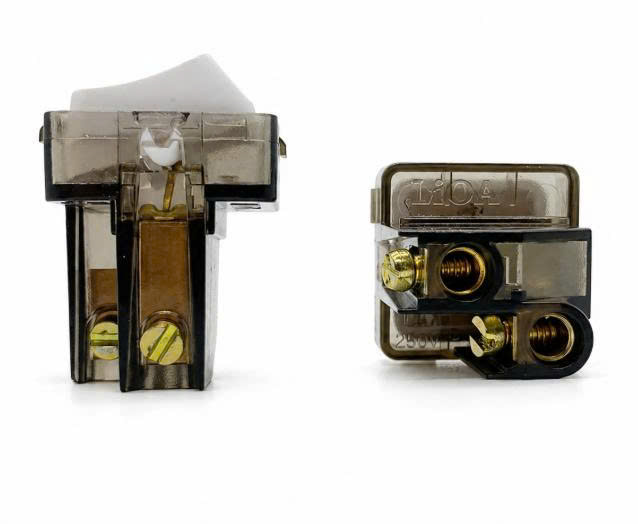 Hạt công tắc vuông 1 chiều 10a lioa E18S12M