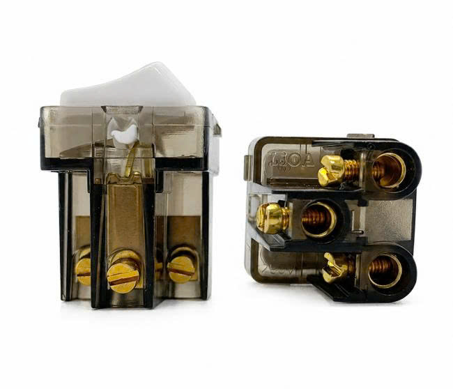 Hạt công tắc vuông 2 chiều 10a lioa E18SM