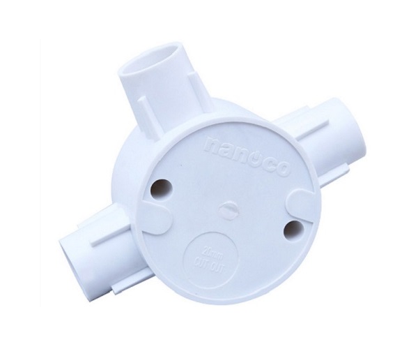 Hộp nối tròn 3 ngã Nanoco NPA67201