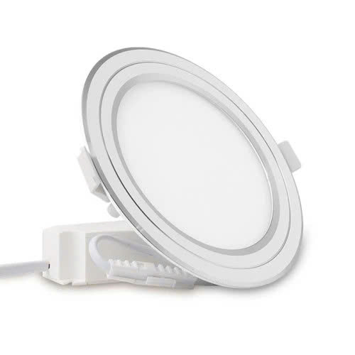 LED Panel PT05 110-10W / 3chế độ, viền bạc