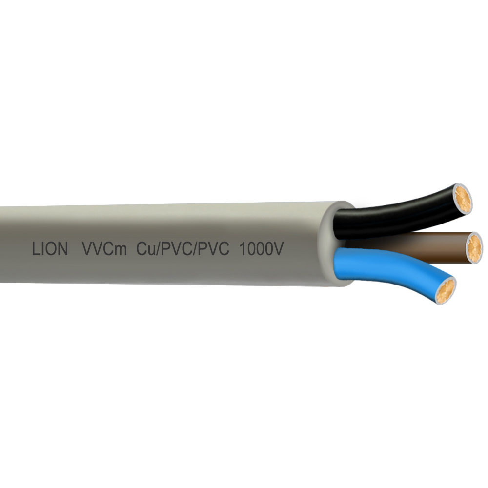 Lion VVCm-3x10 - 0.6/1 kV : Dây điện tròn mềm 3 lõi
