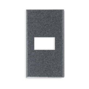Mặt 1 thiết bị WEG68010MB màu đen ánh kim