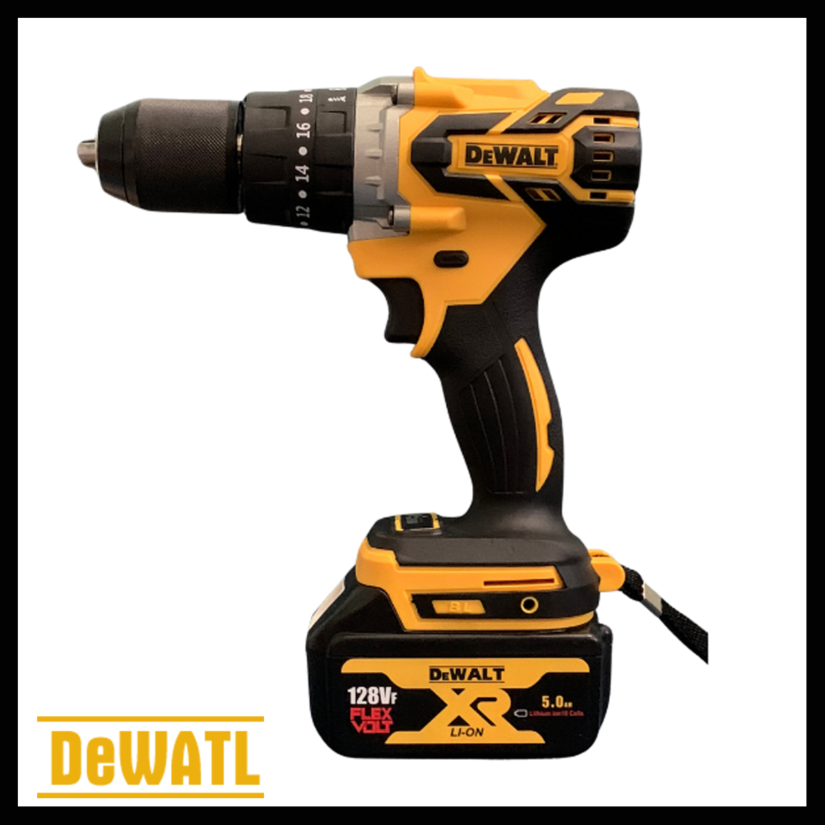 Máy khoan pin cầm tay DEWALT 128V- 13 ly 3 chức năng