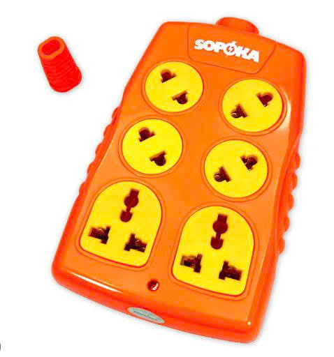 Ổ cắm chéo siêu tải 30A SOPOKA 6S-6000W