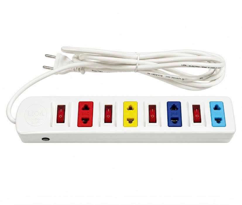 Ổ cắm kéo dài 5m lioa 4SOF5W