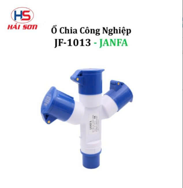 Ổ Chia 3 Ngã – JF-1013 – 3P-16A-6h ( 2P+E /250V ) – JANFA