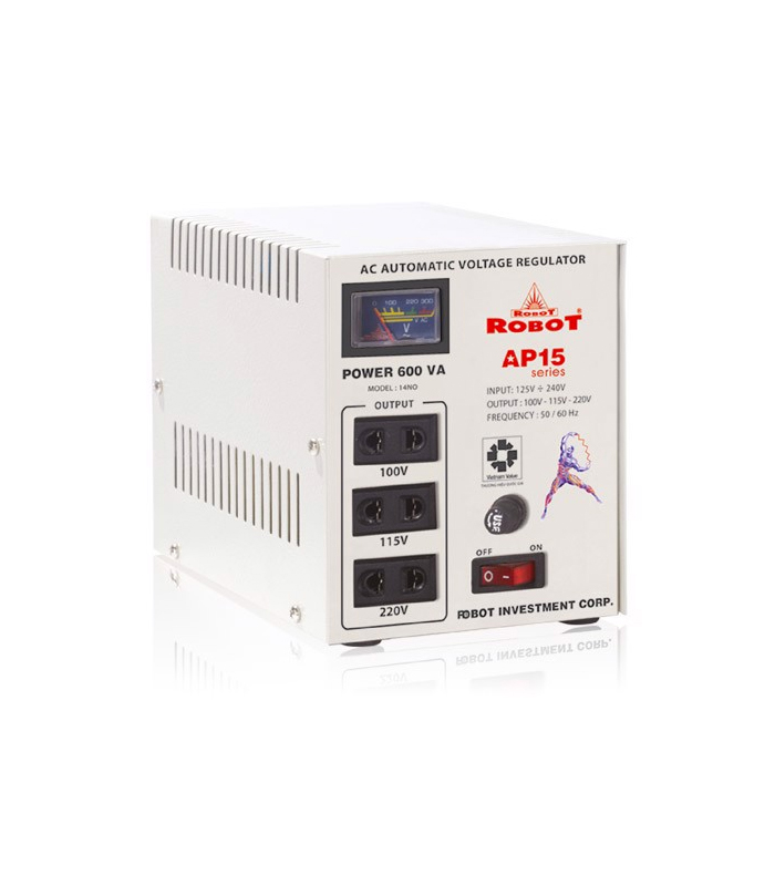 Ổn áp rờ le Robot LE 600VA (125V - 240V)