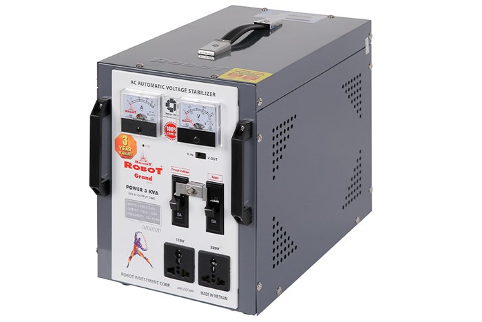 Ổn áp Robot 1 pha 3KVA 140