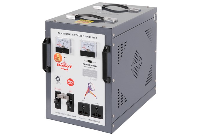 Ổn áp Robot 1 pha 5KVA 140