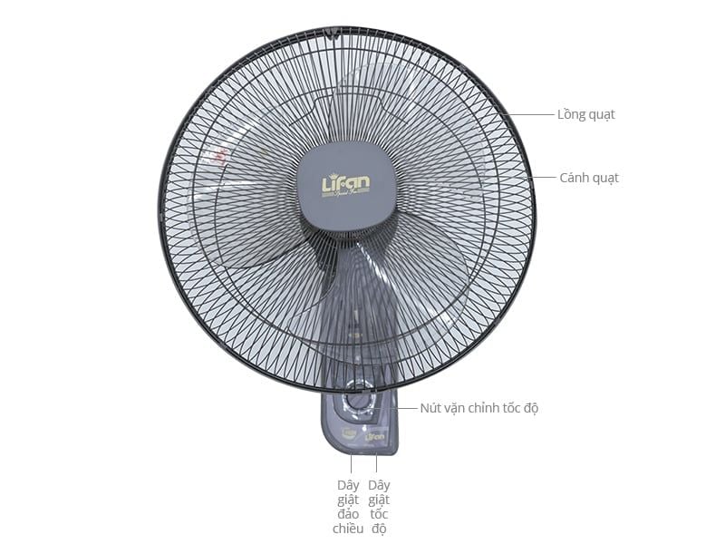 Quạt Treo Tường LIFAN T-162H(N)