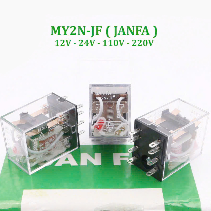 Relay Kiếng 8 chân nhỏ MY2N – JANFA