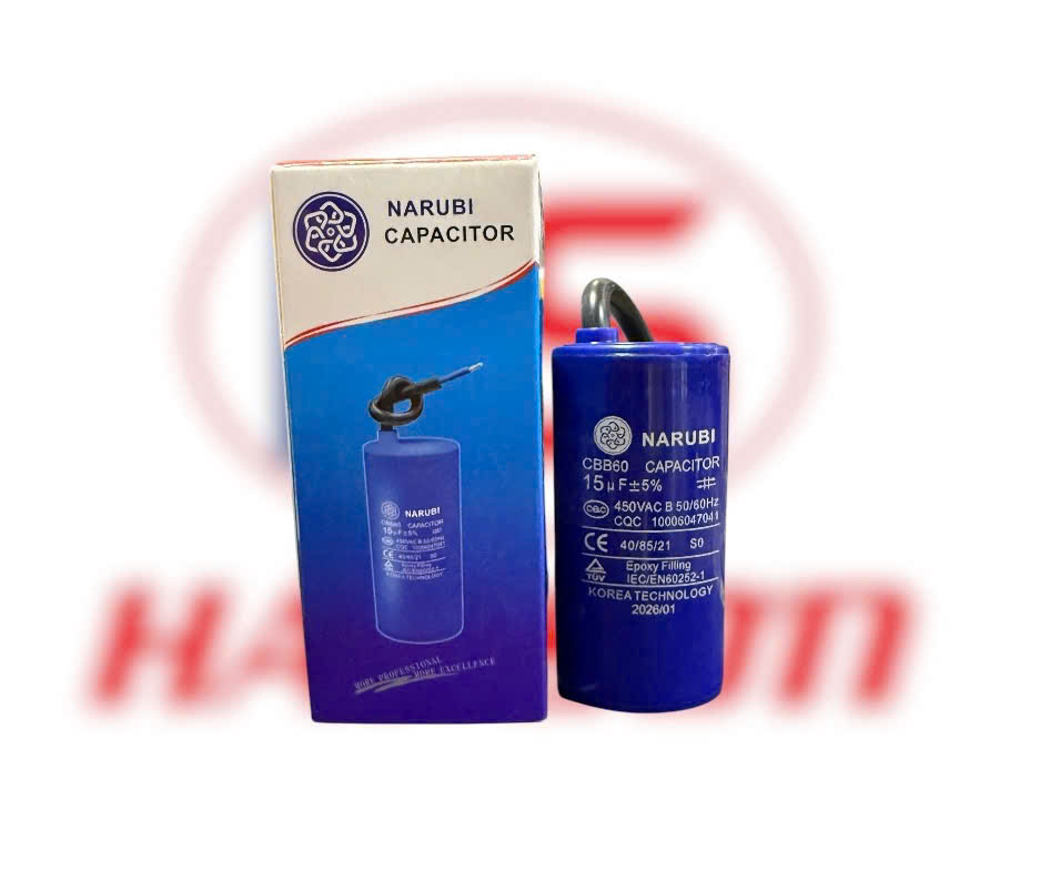 Tụ mũ NARUBI 450V (đủ loại)