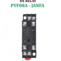 Đế Relay 8 chân nhỏ PYF08A JANFA