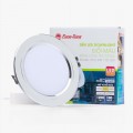 Đèn LED âm trần Downlight đổi màu AT10 110/12W Rạng Đông (viền bạc)