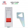 Khóa Tủ Điện Bấm Nút Đỏ 603 – JANFA