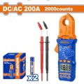 Kìm đo AC kỹ thuật số 200A- 2000 số đếm Wadfow WDM65015