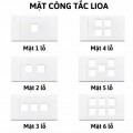 Mặt công tắc Lioa