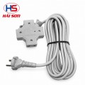 Ổ cắm chịu tải 600W, ổ chia 4, ổ chia đa năng PIPO 6000W dây 5m