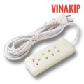Ổ cắm dây Vinakip 5M - 4Ghim VOC23