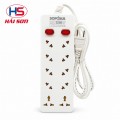 Ổ Cắm Điện 10 Lỗ Chéo 2200W 10A4/10A6 SOPOKA