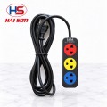 Ổ cám điện 3 lỗ 2 chấu 3M HOẶC 5M Lioa 3SND5.2.10 (10A 2200W)