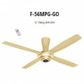 Quạt trần PANASONIC F-56MZG 4 cánh (vàng kim, xám)